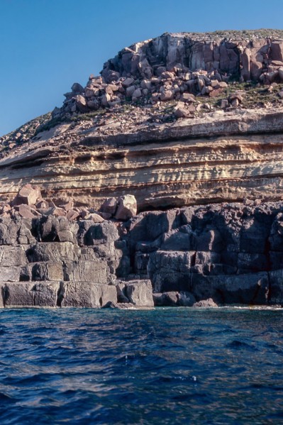 Nature, Italy, region of Sardegna 1975 Isola di San Pietro (San Pietro Island).