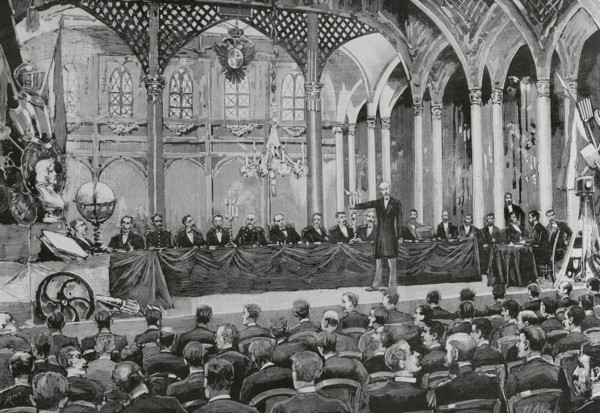 History of Spain. Toledo. Institution of the Sociedad Cooperativa para Obreros (Workers'