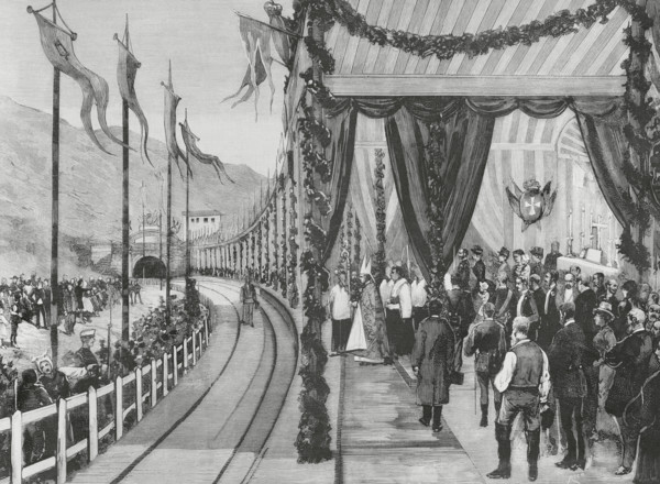 History of Spain. Leon-Gijon railway line or Asturias railway line. It connected Asturias with the