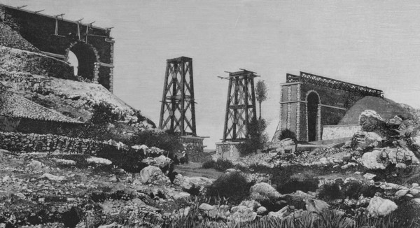 Spain. Surrounding area of Ciudad Rodrigo. Province of Salamanca. Construction of the San Giraldo
