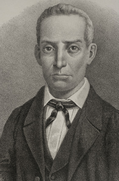 Jose de la Luz y Caballero (Jose Cipriano de la Luz y Caballero) (1800-1862). Cuban educator and