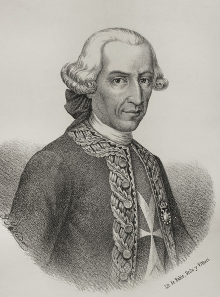 Antonio Maria Bucareli y Ursua (1717-1779). Spanish general. Governor and Captain General of the