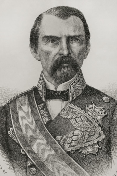 Domingo Dulce Garay (1808-1869), 1st Marquis of Castell-Florite. Spanish lieutenant general.