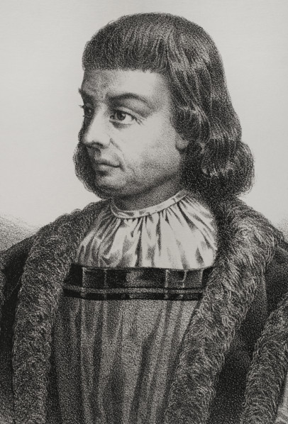 Alonso Fernandez de Lugo (?-1525). Spanish conquistador. He conquered the islands of La Palma