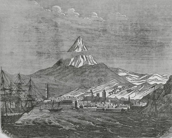 Santa Cruz de Tenerife, Tenerife, Canary Islands, Spain. General view of the city and harbour.