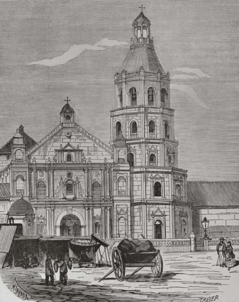 Manila, Luzon island, Philippines. Binondo district. Minor Basilica and National Shrine of Saint