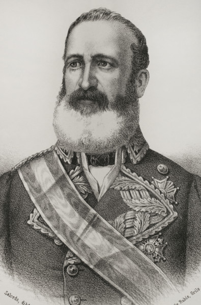 Carlos Maria de la Torre y Navacerrada (1809-1879). Spanish lieutenant general. First Governor