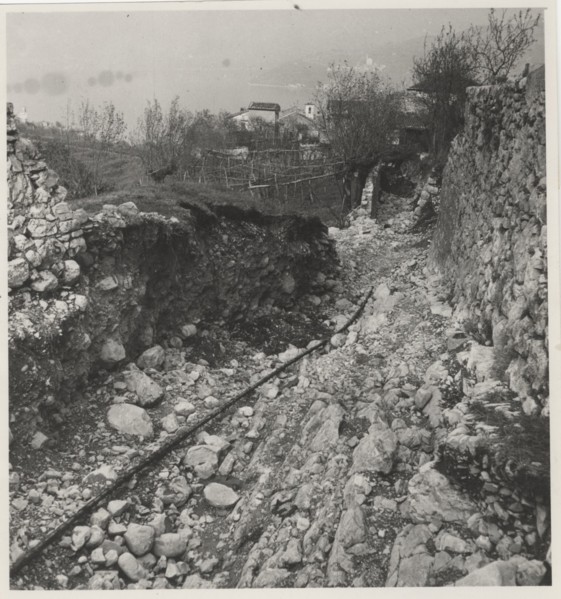 Alluvial landslide