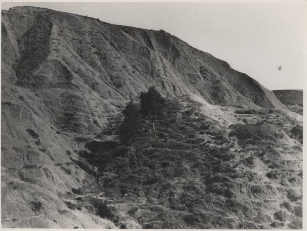 Badlands nearby Dittaino river