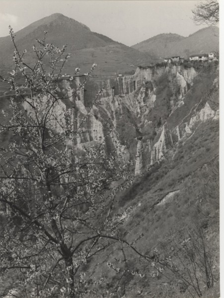 Earth pyramides. Cislano, Italy,