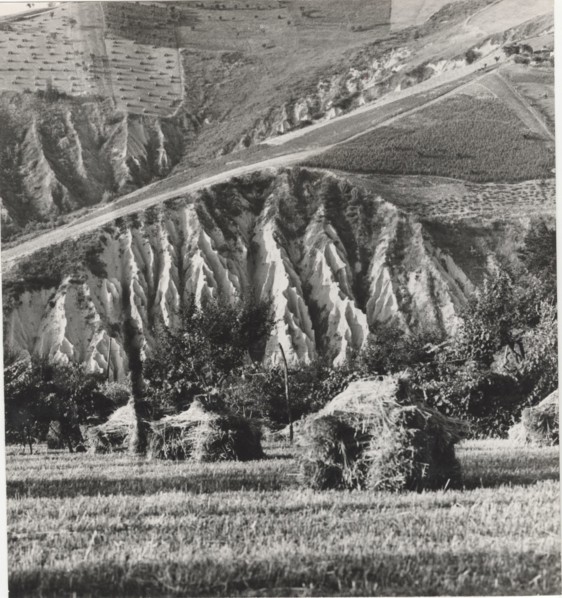 Badlands. Fermo, Italy,