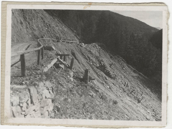 Landslide between Gomagoi and Solda