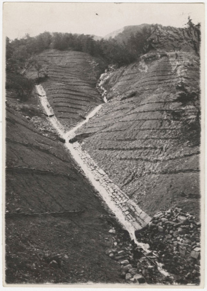 Forbici river water arrangment works. Abetina Reale,