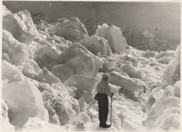 A glacier.