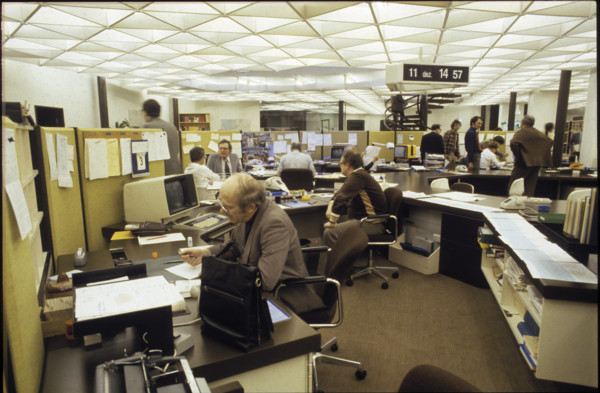 Editorial office NZZ.