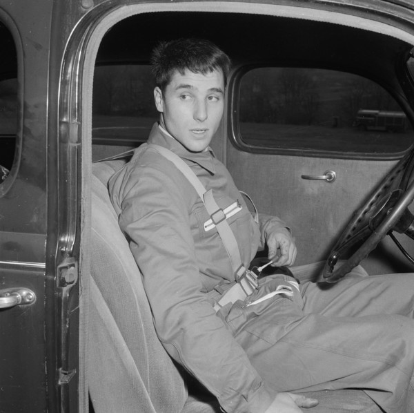 Man with Seat Belt.