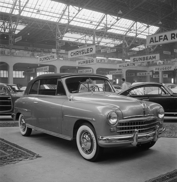 Autosalon Genf 1950: Fiat 1400.