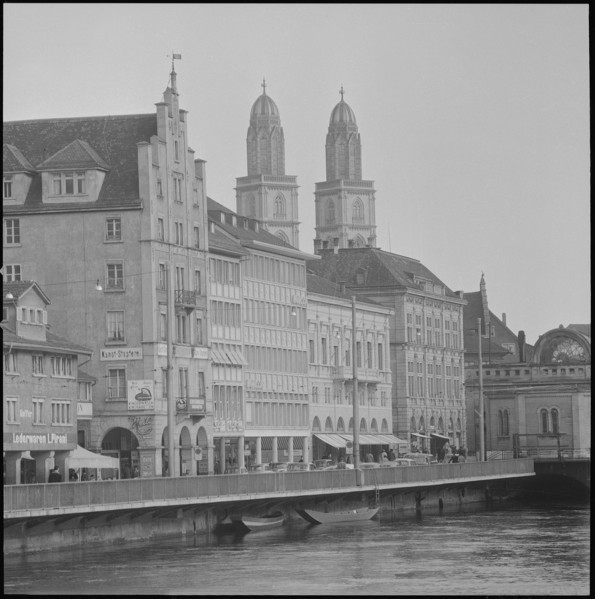 Limmatquai Zurich 1958.