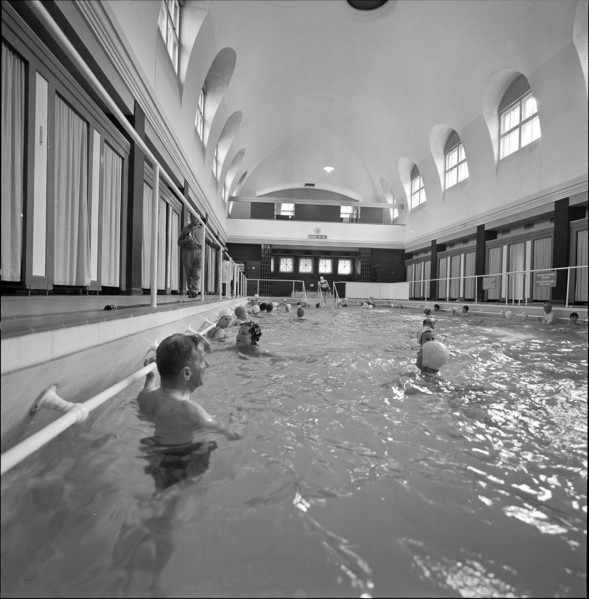 Visitors to the Spa, Bad Ragaz, 1967.