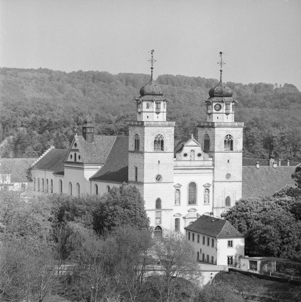 Kloster Rheinau 1946.
