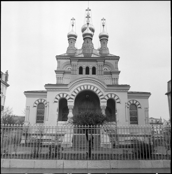 Russian church, Geneva 1958.