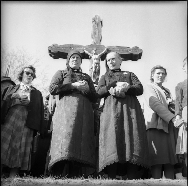 Feast of St. George in Chermignon, 1955.