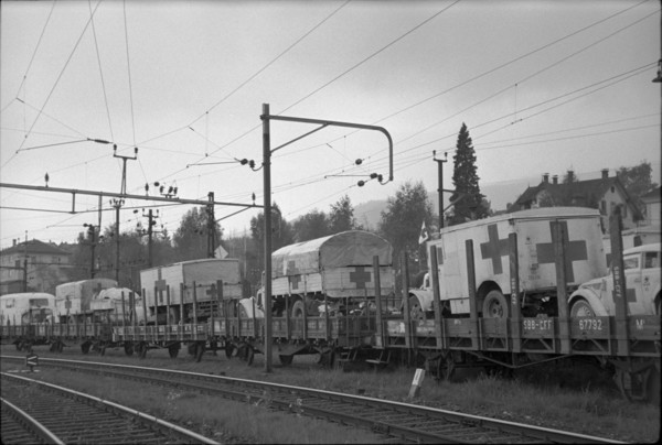 German ambulances 1945.