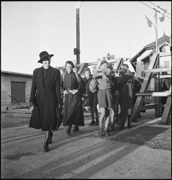 WW 2: border traffic, frontier traffic, Moillesullaz 1944.