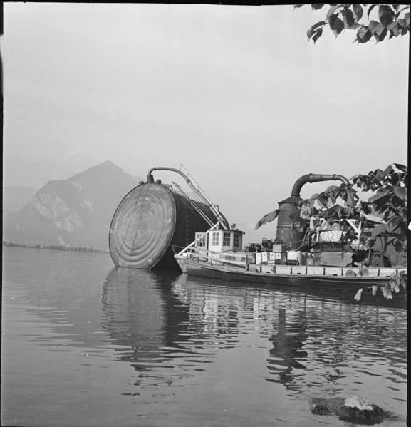 Tank for grain stock, precaution; 1939.