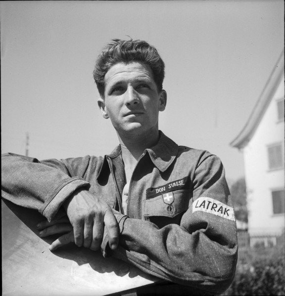 Swiss donation: help for France, 1945.
