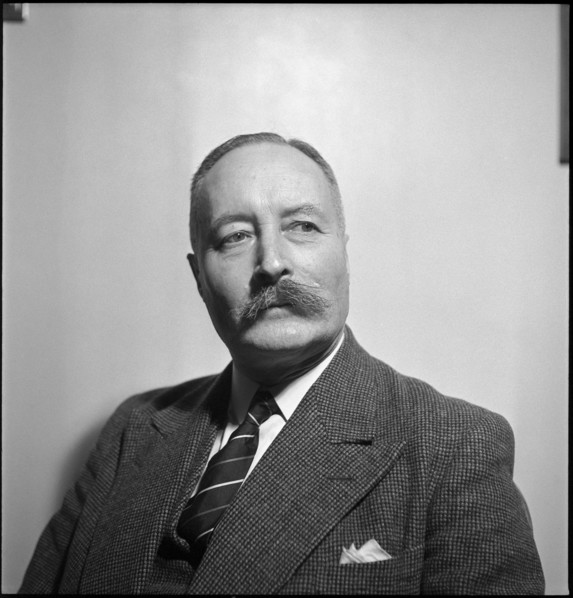 General Henri Giraud in Fribourg, 1946.
