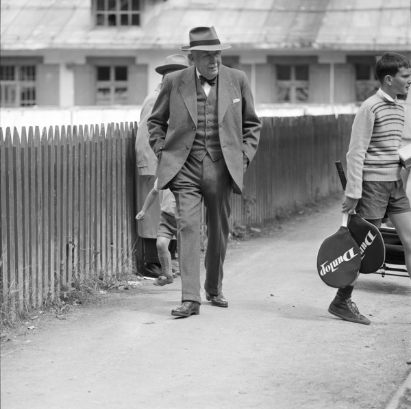 Former federal councillor Eduard von Steiger, 1956.