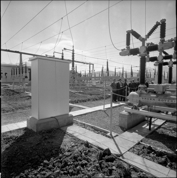 Transformer station Brederis 1959.