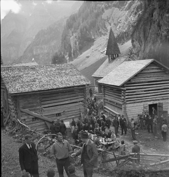 Calfeisental, Saint Martin; 1940.