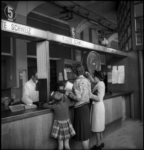 Posting of Mail for the Military Postal Service, 1939.