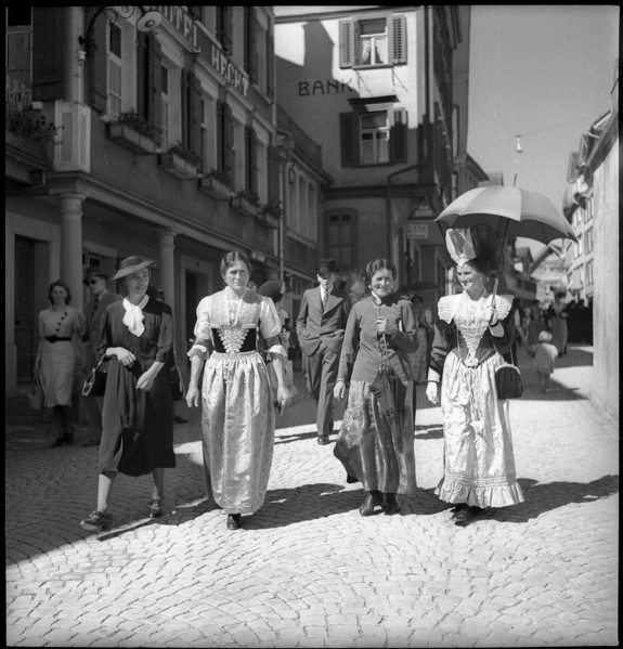 Religious festival in Appenzell, 1941.