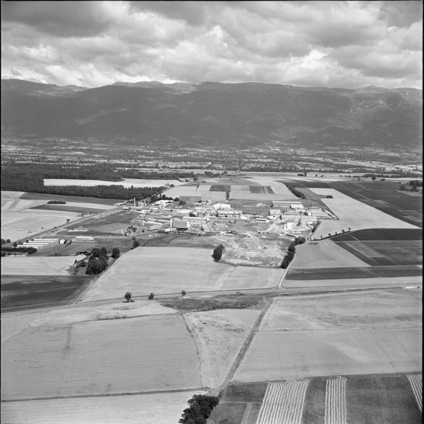 CERN near Meyrin 1957.