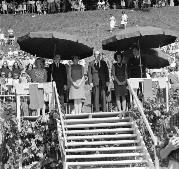 60th birthday party of Prince Franz Josef II of Liechtenstein, 1966.