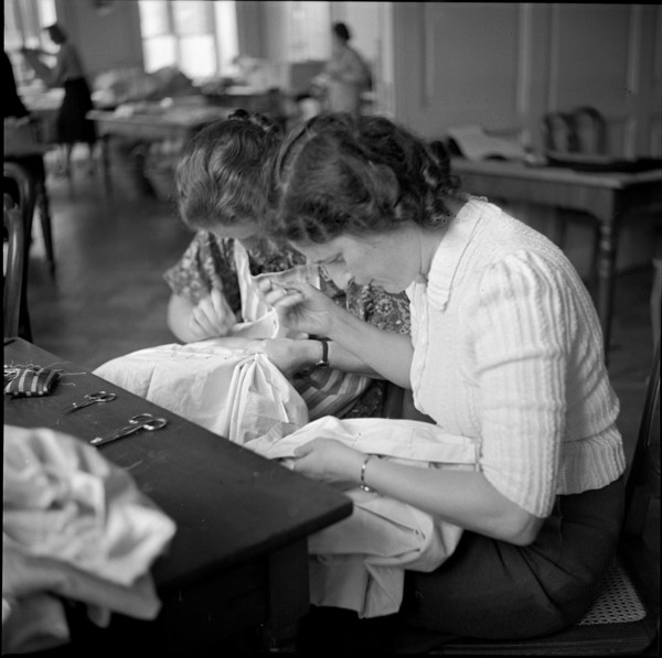 Sewing studio.