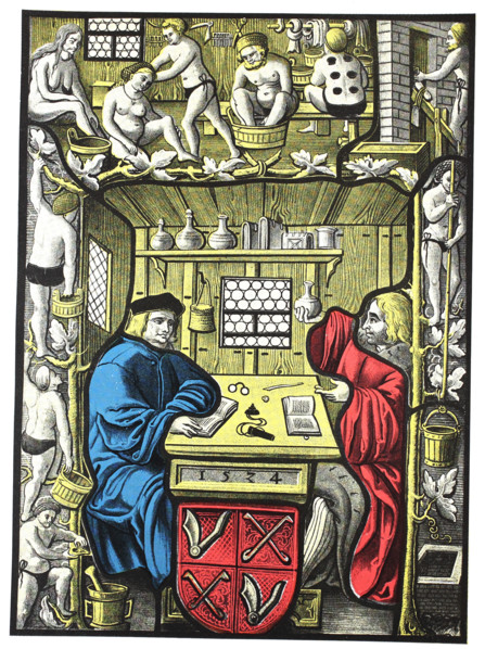 From the life of the barbers in the 16th century