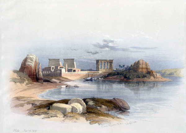 Philae Island in the Nile