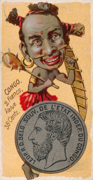 Coins from various countries with symbolic people