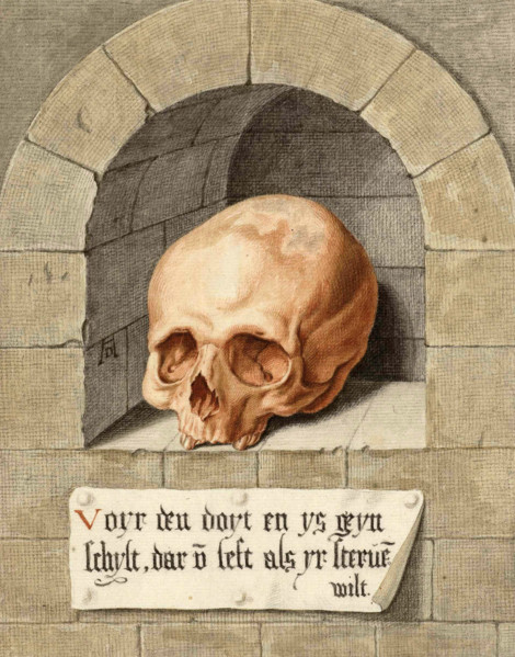 Skull in a Niche