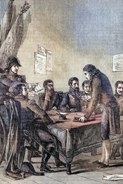 The trial of Johann Philipp Palm was a German bookseller who published a critical pamphlet about