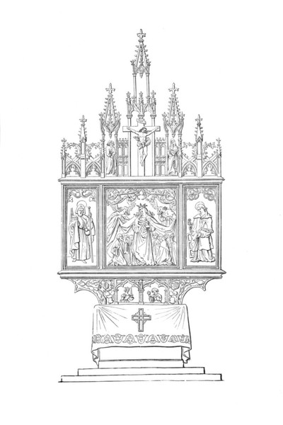 Altar from the Augustinian Church in Nuremberg.