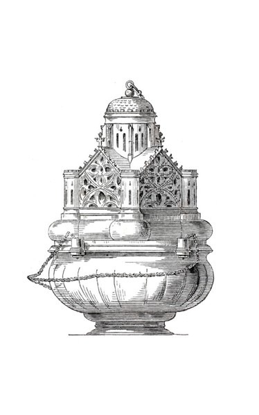 Early Gothic censer from the Church of St. Mauritius in Munster.