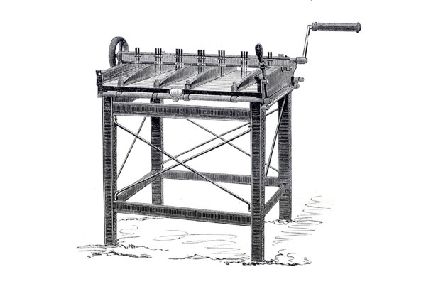 Pappritz machine.