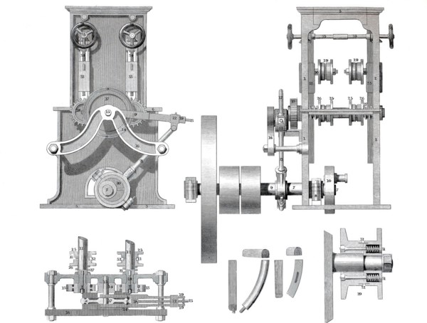 Sawing machine by Mc Carter.