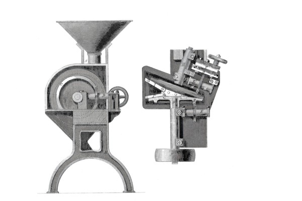 Hulling machine by R. Patterson.