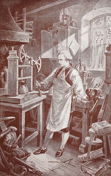 James Watt perfects Newcomen's engine.